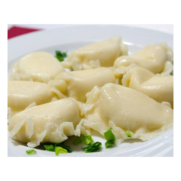 Pierogi z serem (7 szt ) na gorąco