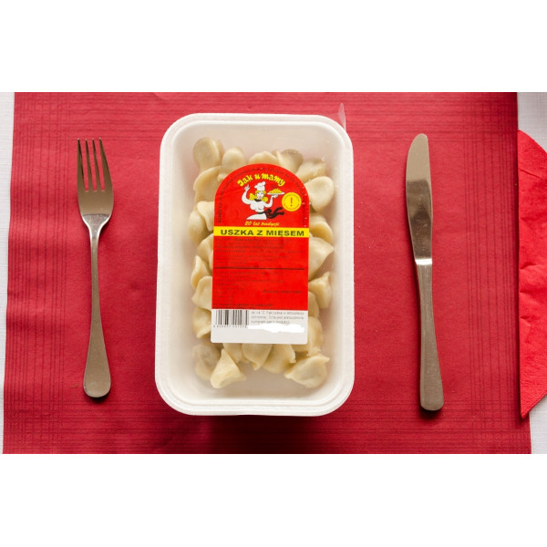 uszka z mięsem 250g