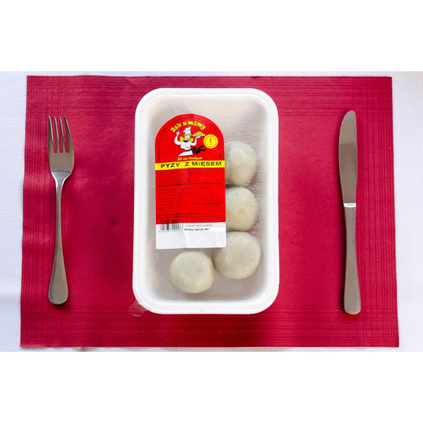 Pyzy z miesem 350g-6szt