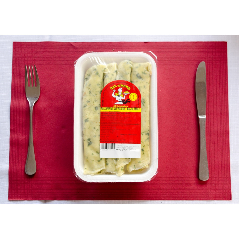 Naleśniki ze szpinakiem i...